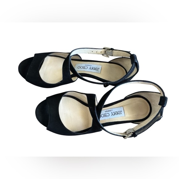 Jimmy Choo Emily Black Suede Heels Sandals
Shoes Size 35 - Picture 8 of 16